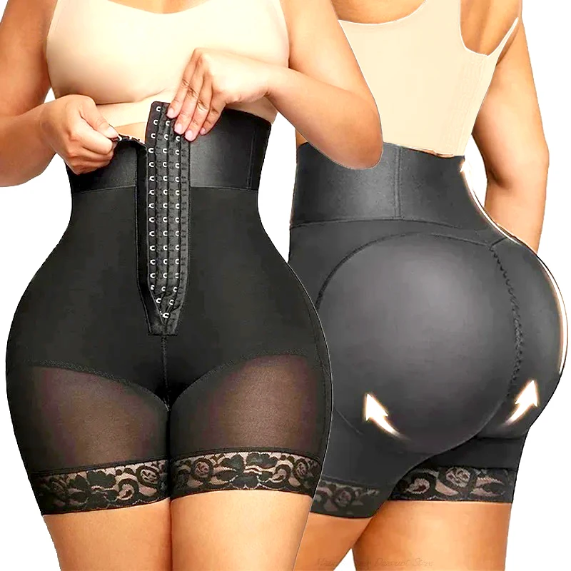 Slimming Shapewear Fajas Colombiana Girdle for Body Shaper Lift Up Butt Lifter Tummy Control Panties Waist Trainer Thigh Slimmer