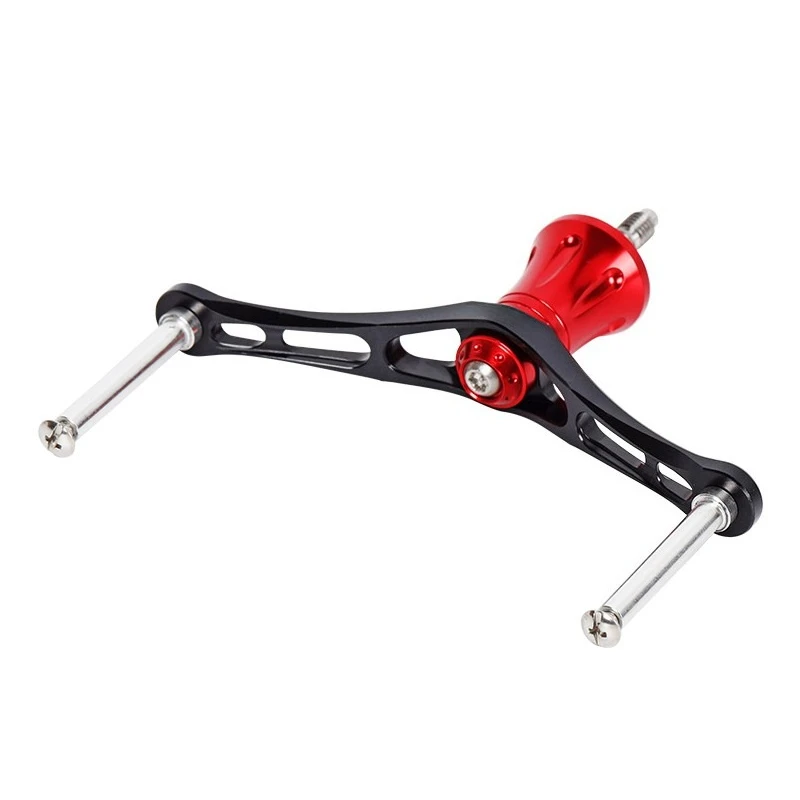 Spinning Wheel Double Rocker Arm Modified Luya Fishing Wheel Rocker Arm Handle Metal Rocker Handle