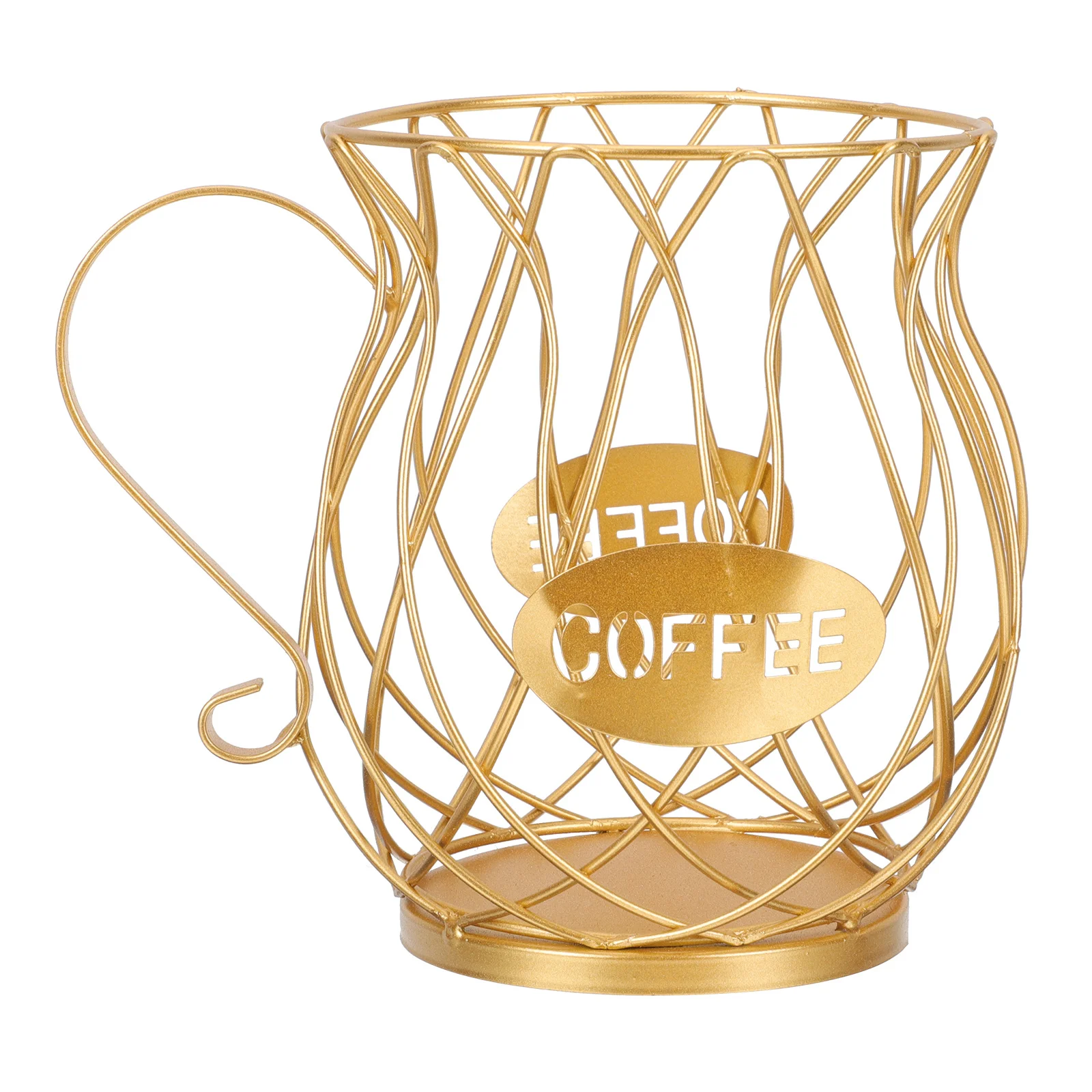 

Iron Art Fruit Basket Hollow Design Portable Lightweight Snack Storage Basket For Kitchen Desktop Wrought Iron Fruit Bowl