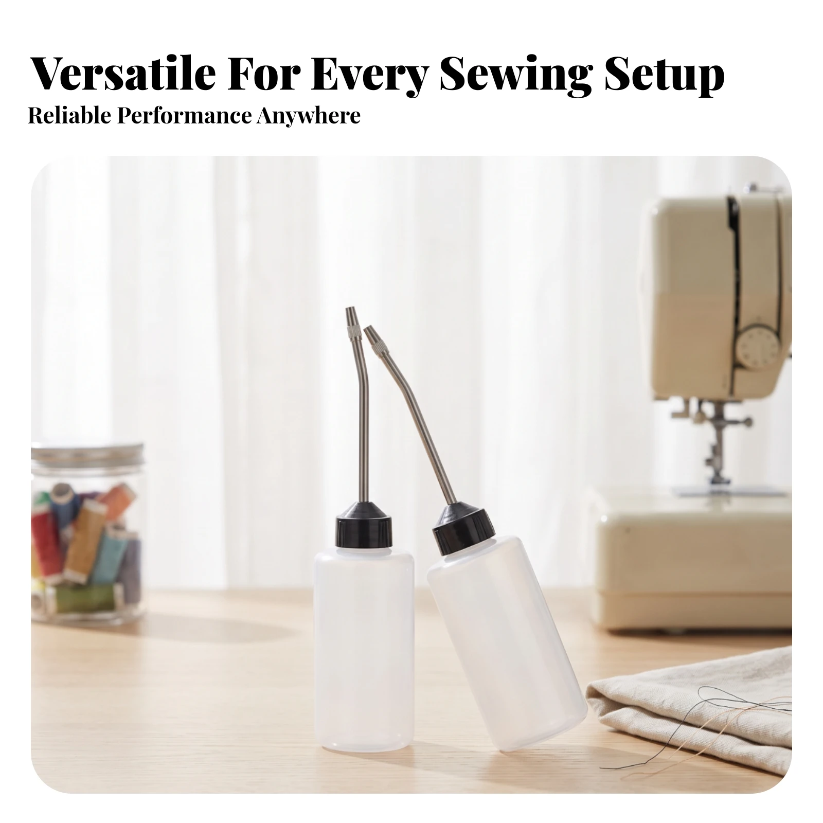 Sewing Machine Oil Bottle Easy to Use Sewing Machine Oiler Oiler with Long Angled Spout Precision for Tailors, Appliance Oiling