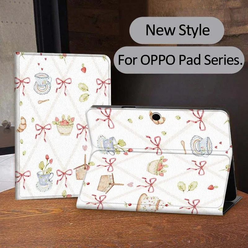 

Bow Bear Element PatternFor OPPO Realme Pad 3 11 2 4 Pro Air Neo SE X 11 11.61 11.4 12.1 13.2 Inch Tablet Case
