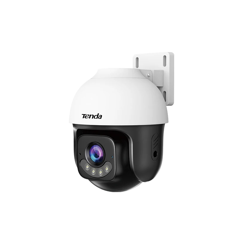 Tenda WiFi6 5MP Full-Duplex Bidirectional Voice Detection Outdoor Full-Color Wireless Ball Machine Sound Light Network Camera