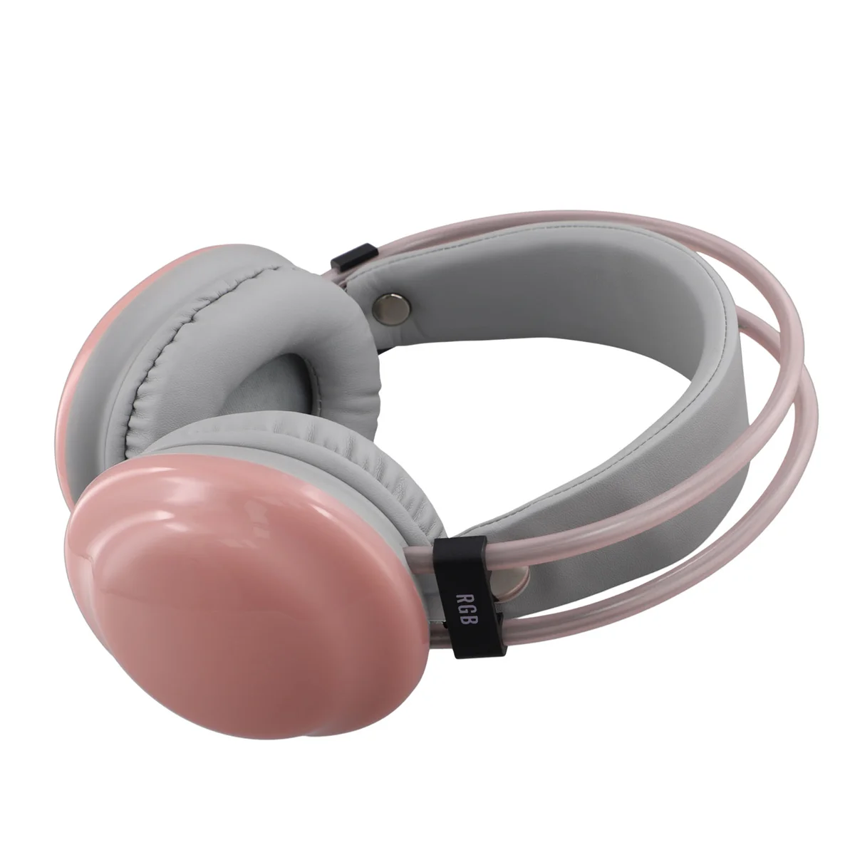 A57G-RGB Gaming Headphones Bluetooth Wireless Headphone E-Sports Game Headset Dynamic Lightingcomputer Headphone Pink