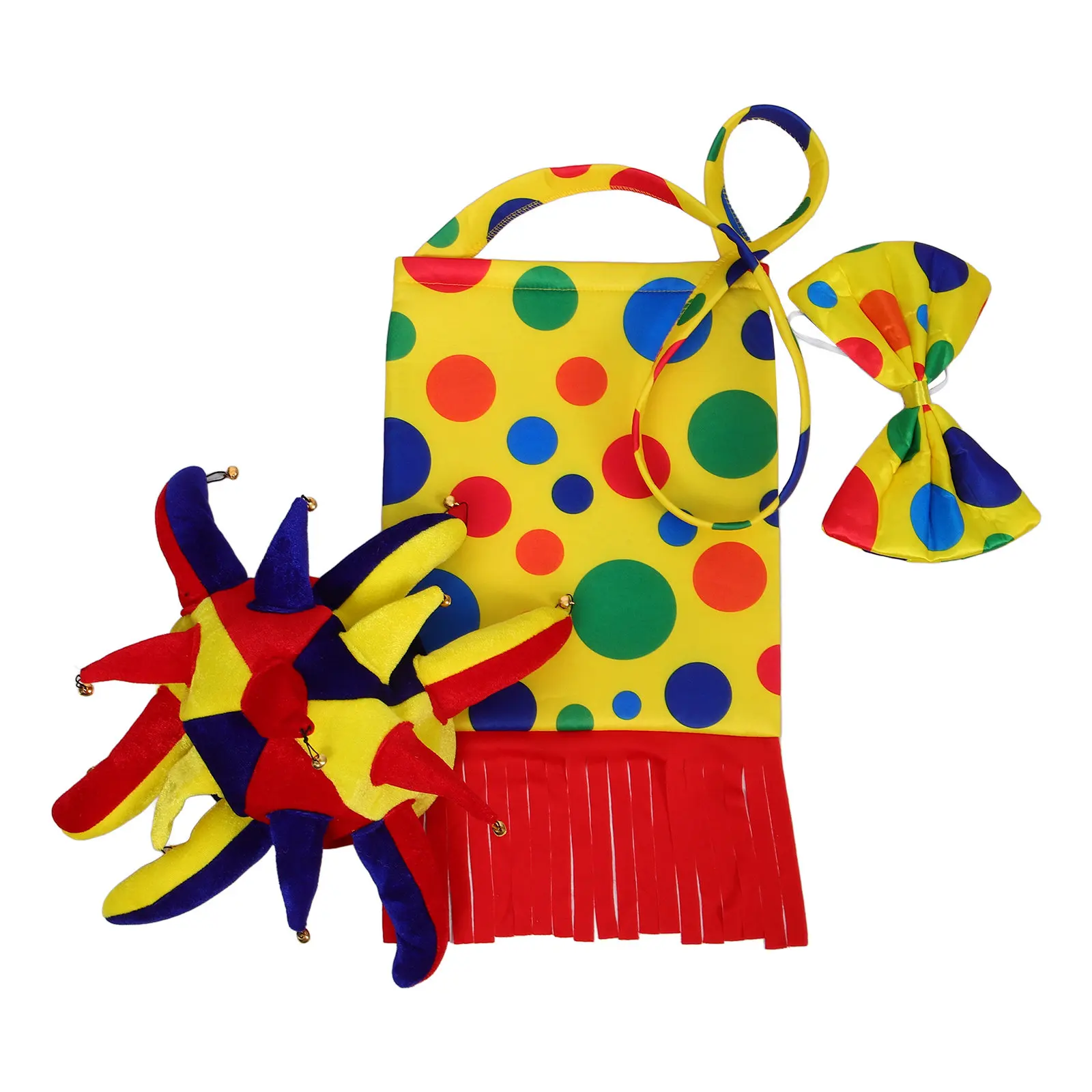 1-set-props-set-small-clown-hat-bowtie-bag-for-halloween-carnival-party-cosplay-festival-performance-funny-hats-adults-carnival