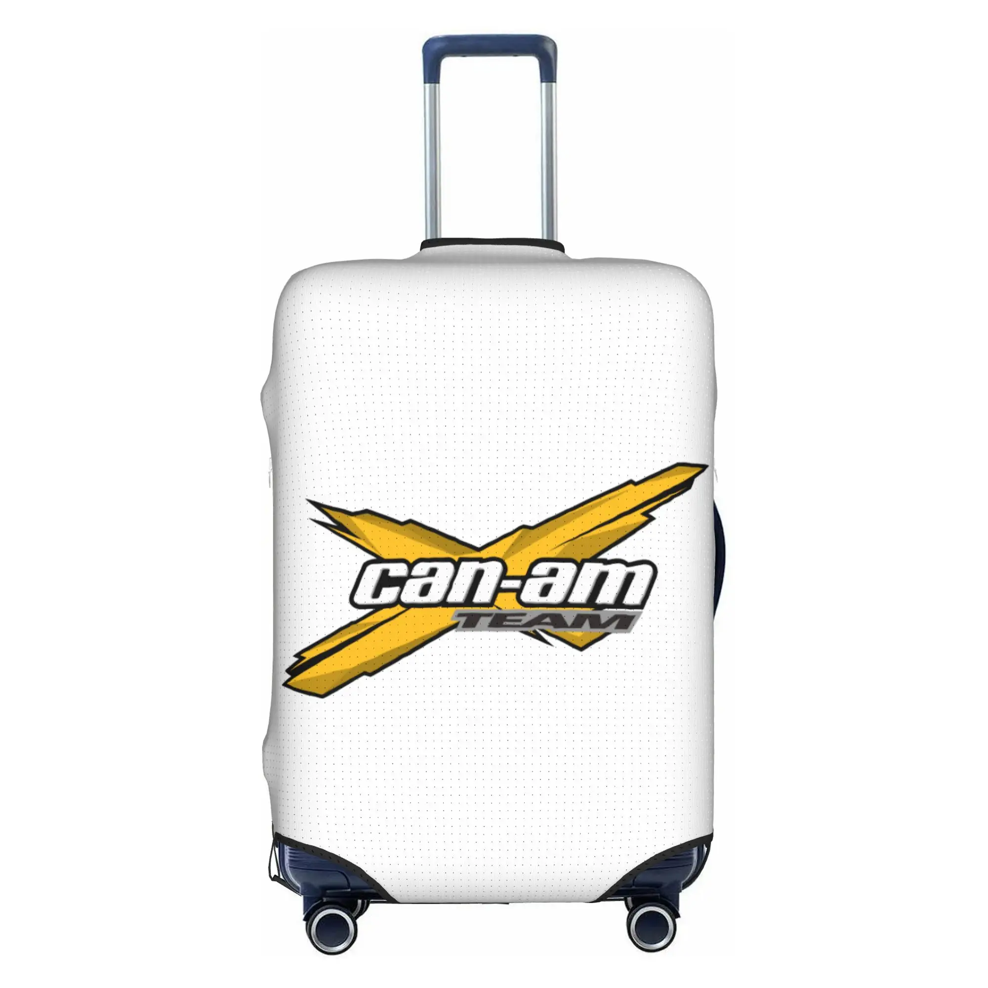 Custom Can Am Suitcase Cover Elastic BRP Motorcycle Luggage Protective Covers for 18-32 inch