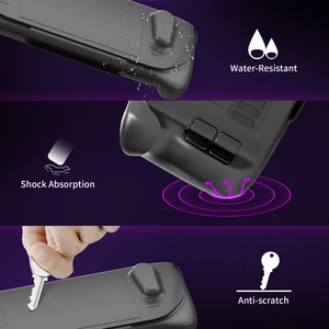Casing TPU Ultra-Tipis yang Dapat Dilepas untuk Konsol Host Steam Deck dengan Braket Penutup Pelindung Penuh yang Dapat Dilepas Aksesori Game Cangkang Penutup Penuh 12 kasus steamdeck penjualan terbaik - №