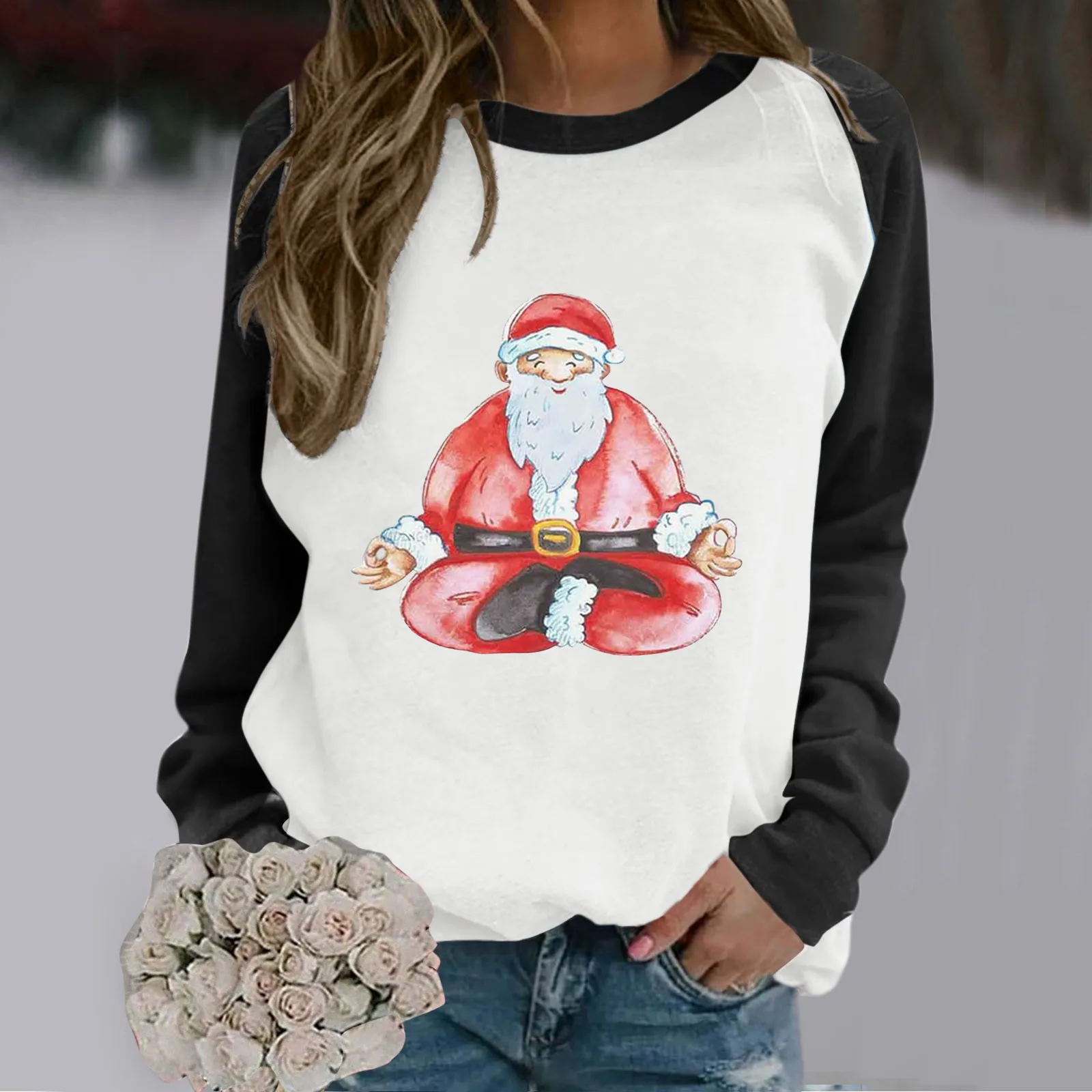 

Christmas Hoodies Snowman 3D Print Sweatshirts Women Long Sleeve Y2k Hoodie Streetwear Oversized Pullovers Tops Woman Clothing