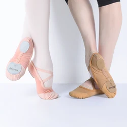 Elastic Mesh Ballet Shoes for Women Adult Soft Split Sole Girls Ballet Slippers High Quality Breathable Ballerina Dance Shoes