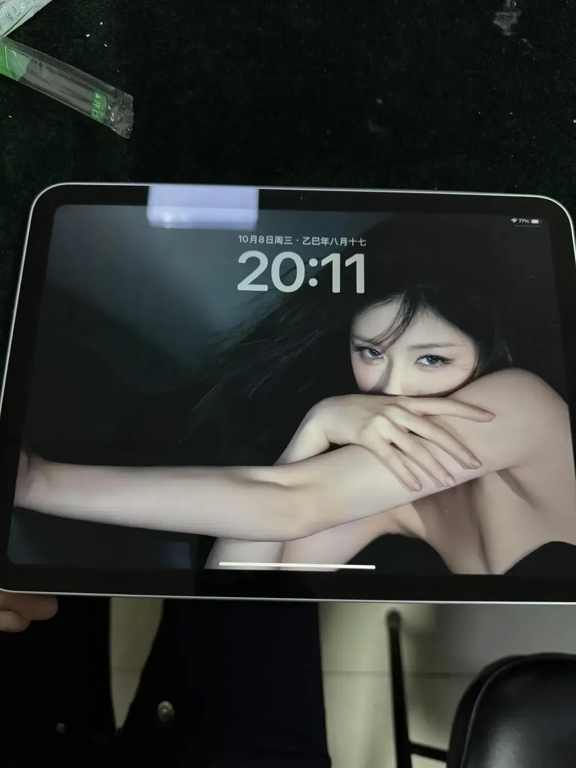 Korean Ins Wave Star Simple Cartoon Creative Cute For iPad Case iPad 10 9 8 7 Air 5 4 3 2 Pro 11 Mini Y-Fold Tri Fold Cover