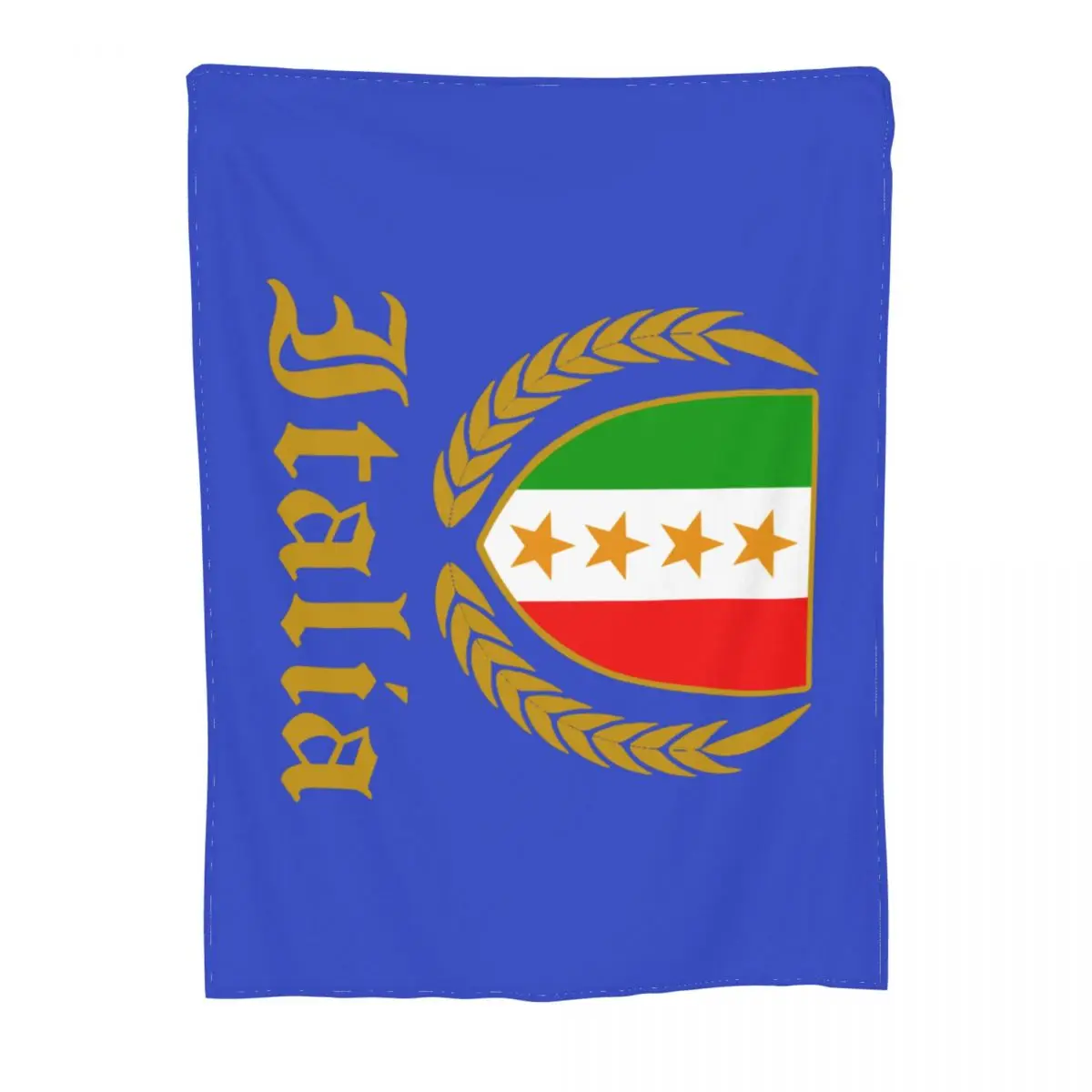 Italia Italy Italian Flag Blanket Velvet Summer Air Conditioning Euro Multi-function Throw Blanket for Bed Office Rug Piece