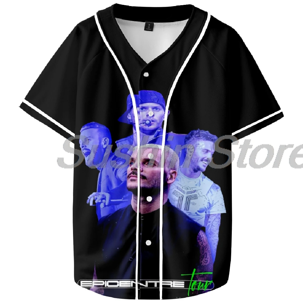 M.Pokora Jersey Matt Pokora Epicentre Tour Baseball Jacket Shirts Short Sleeve Tee Women Men Streetwear Tops