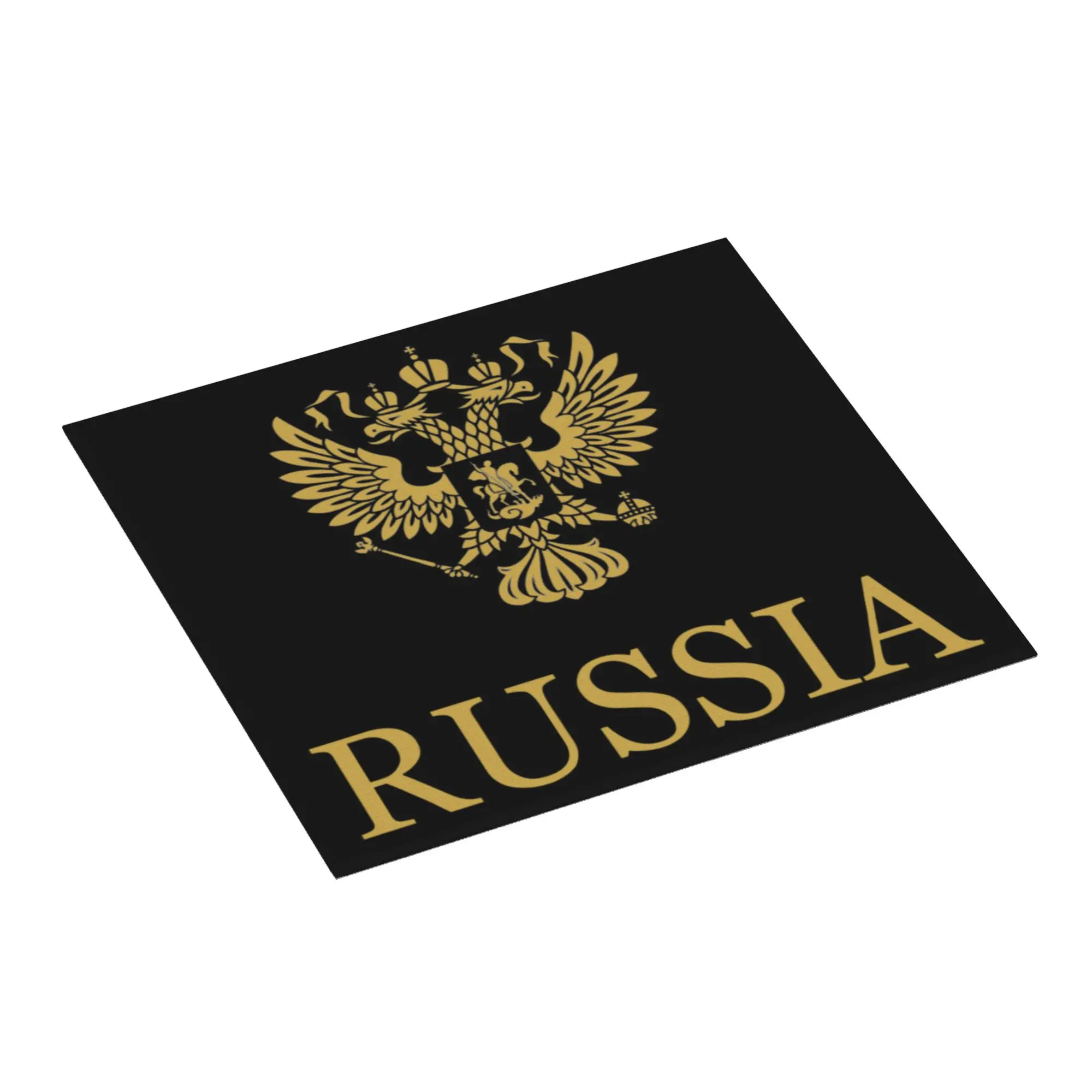 Drying Mat For Kitchen Russia Coat Of Arms Eagle Barware Tableware Oil Proof Reusable  Washable Kitchen Sink Drying Pad