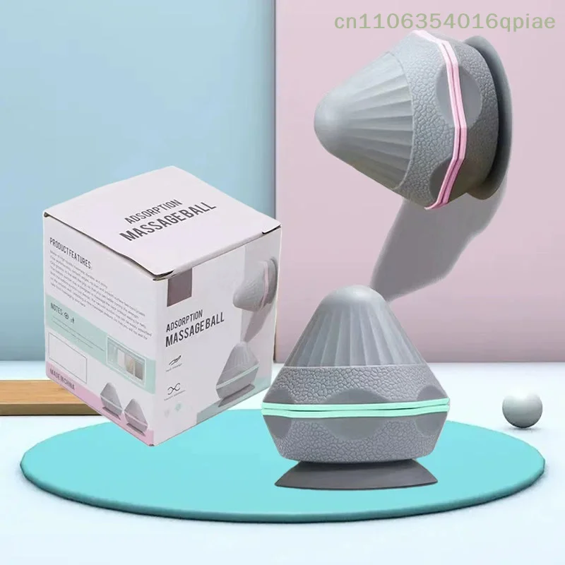 Football Training Cone - Silicone Massage Cone Solid Adsorption Ball