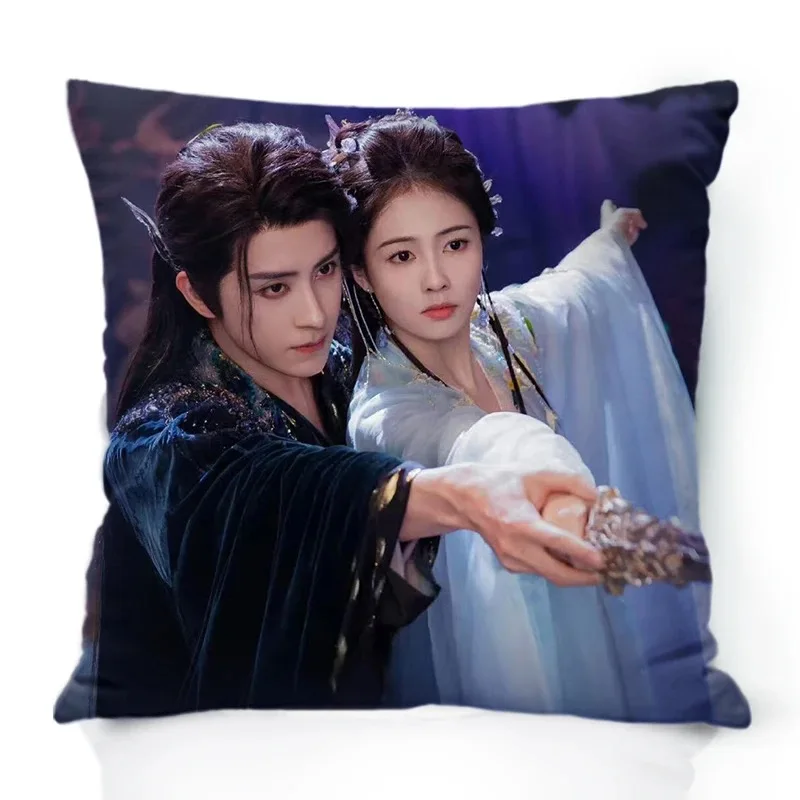 Ao Ruipeng Bai Lu HD Poster Double-sided Printing Pillowcase TV Moonlight Mystique Bai Shuo Drama Stills Decor Cushion Cover