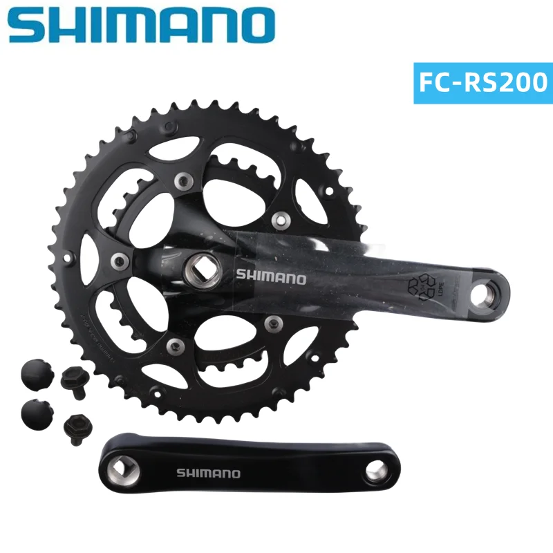 Shimano Claris FC R2000 RS200 Crankset 2x8 Speed Crank Road Bike Bicycle 170mm 165mm 50 34T Crankset 8S For Road Bike Cycling