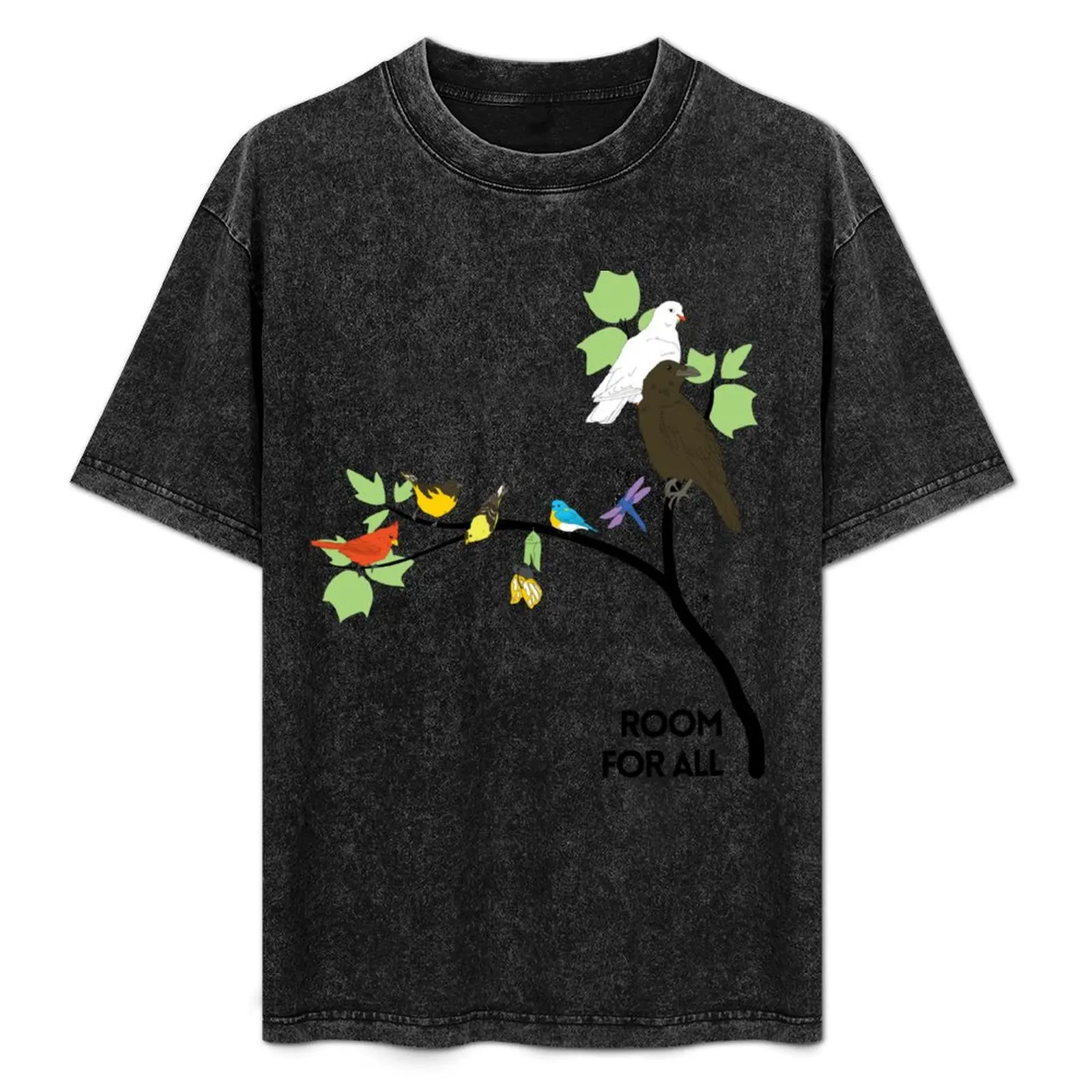 

Room for All Branch T-Shirt Plus Size Basic Short Sleeve Top