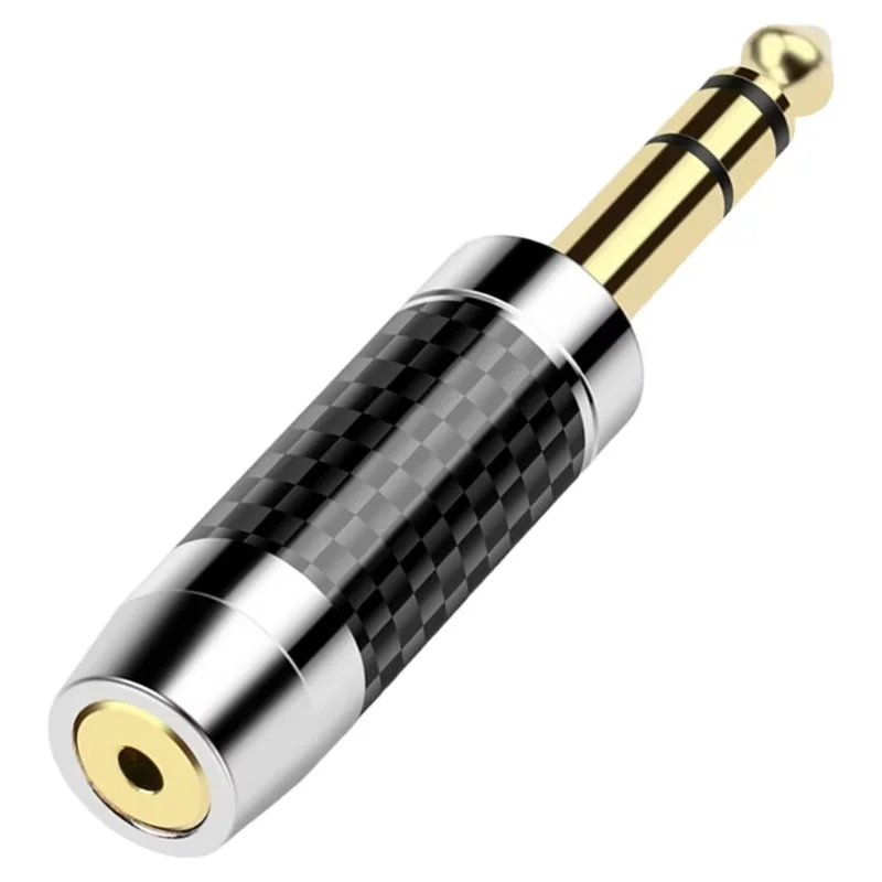 【A10R】6,35 mm tot 4,4 mm oortelefoonadapter vergulde geluidsconnectoren voor audioapparatuur, gitaren, mengbureaus, piano's, enz.