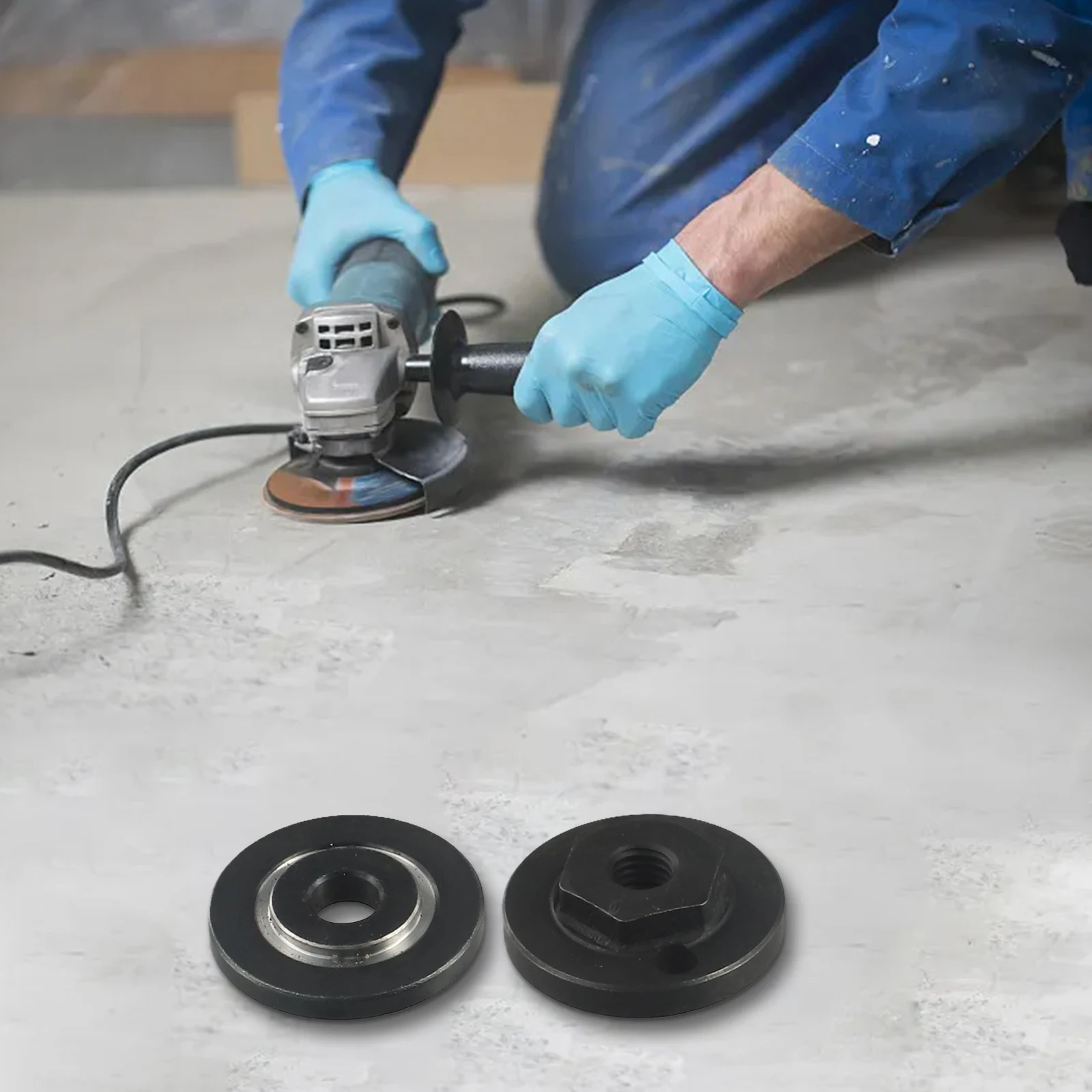 Home Hexagon Press Plate Saw Blade Tool Versatile Angle Efficient Ergonomic Flange Grinder Inner Nut Outer Metal