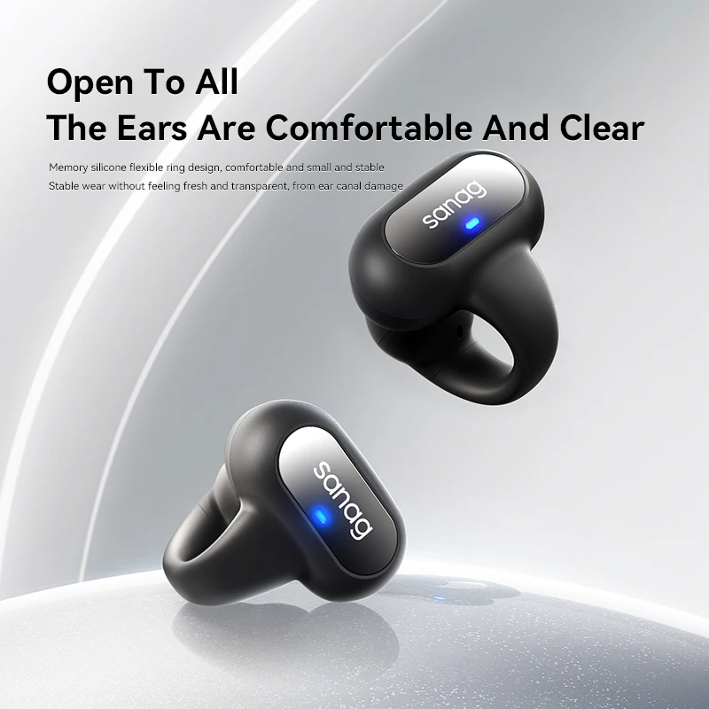 イヤホン ワイヤレス Bluetooth sanag Sanag Z51S 空気伝導ヘッドホン Bluetooth スポーツ TWS ワイヤレス