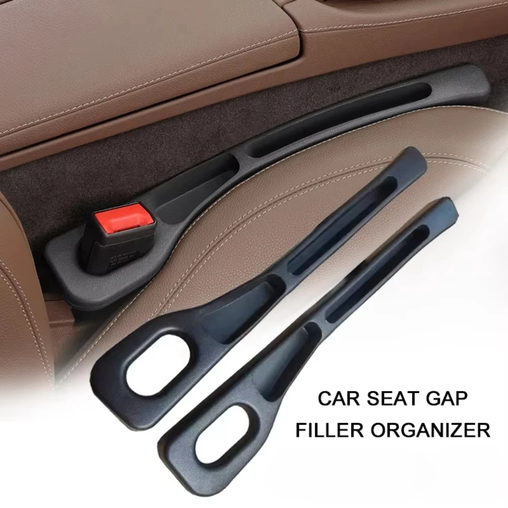 2 stücke Universal Auto Sitz Lücke Stecker Streifen Seite Naht Auto Lücke Füllstoff Auslaufsicher Sitz Lücke Lagerung Organizer Innen dekoration