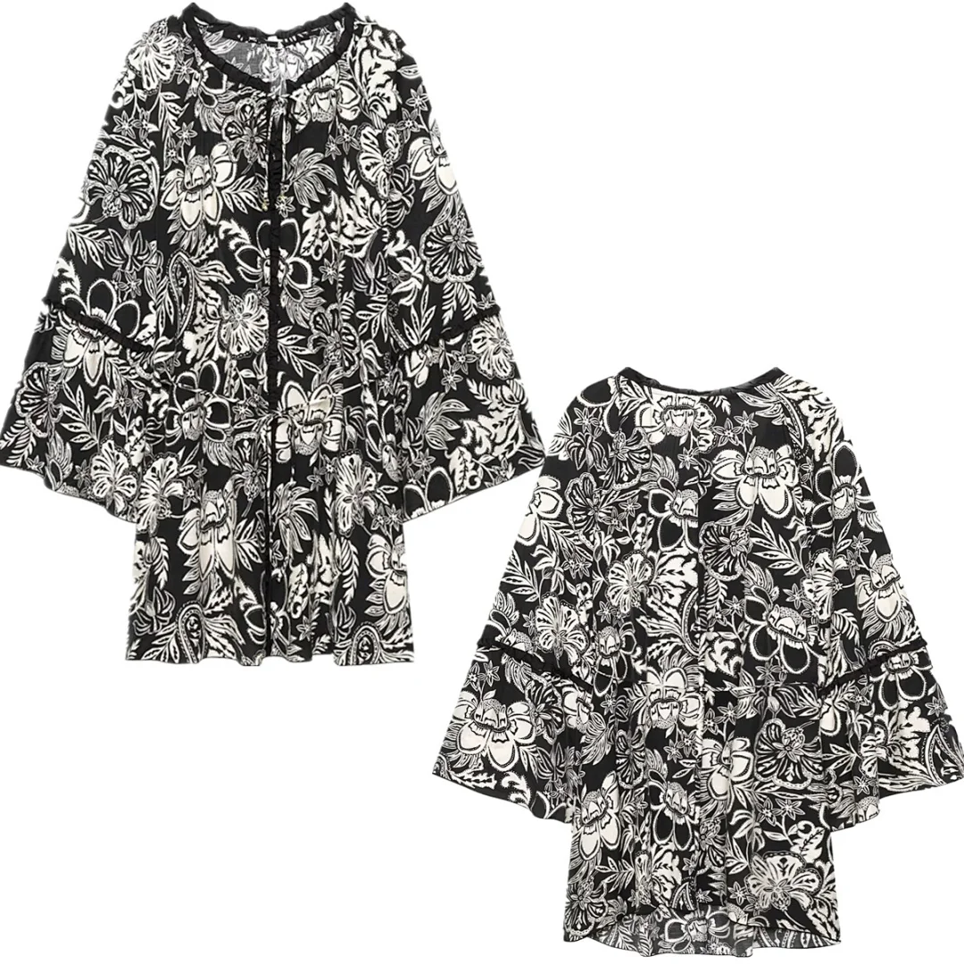 

Jenny&Dave 2026 Bohemian Vintage Paisley Print Dress Summer Beach Dress Elegant Party Dresses Vestidos Womens Dresses