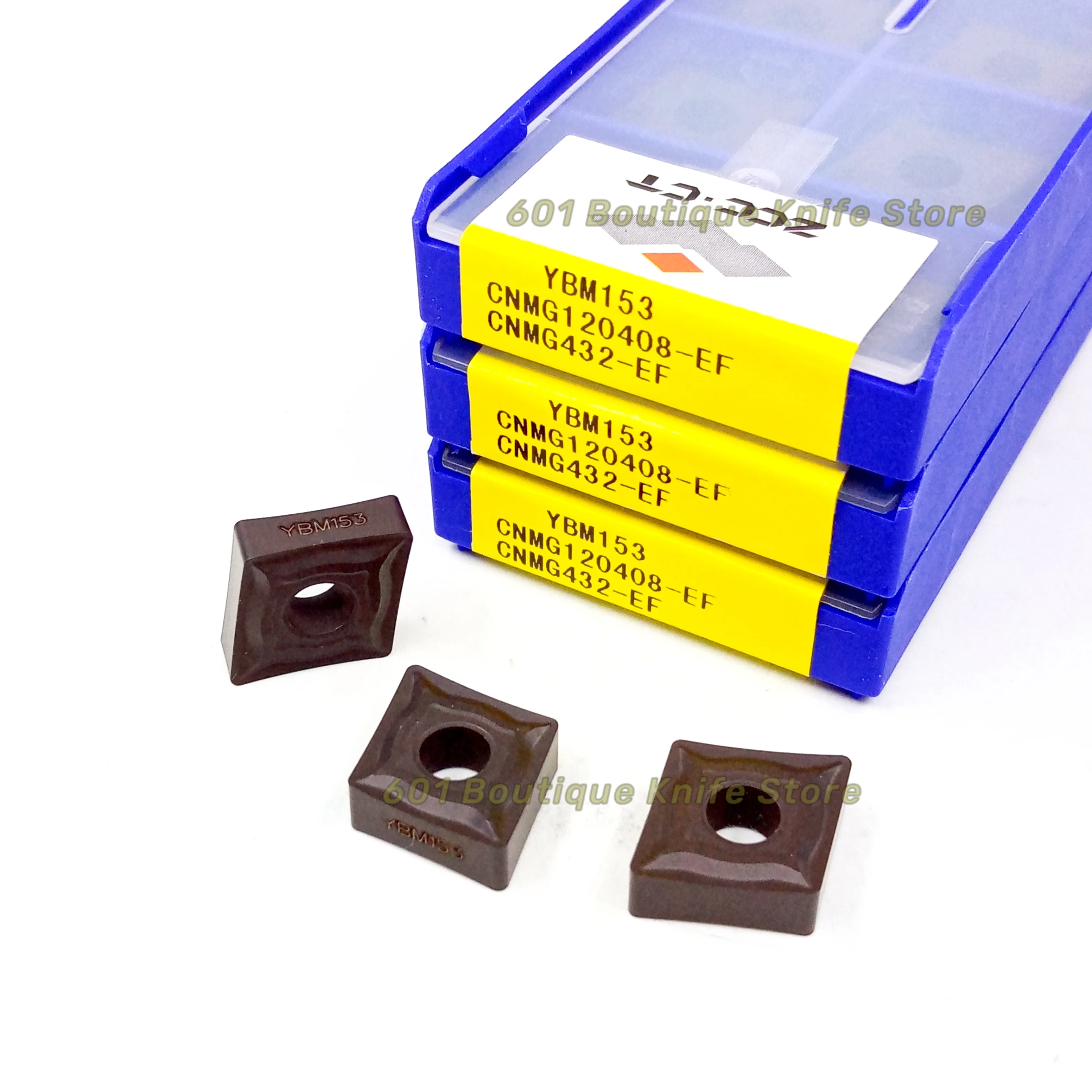 ZCC CT cnc inserts YBM153 CNMG120408-EF YBG205 YBG202 lathe cutting tools coated cemented carbide turning inserts