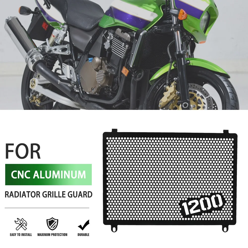 

For Kawasaki ZRX1200S ZRX1200R 2001-2002-2003-2004-2005-2006-2007 Motorcycle Accessories Radiator Grille Guard Cover Protector