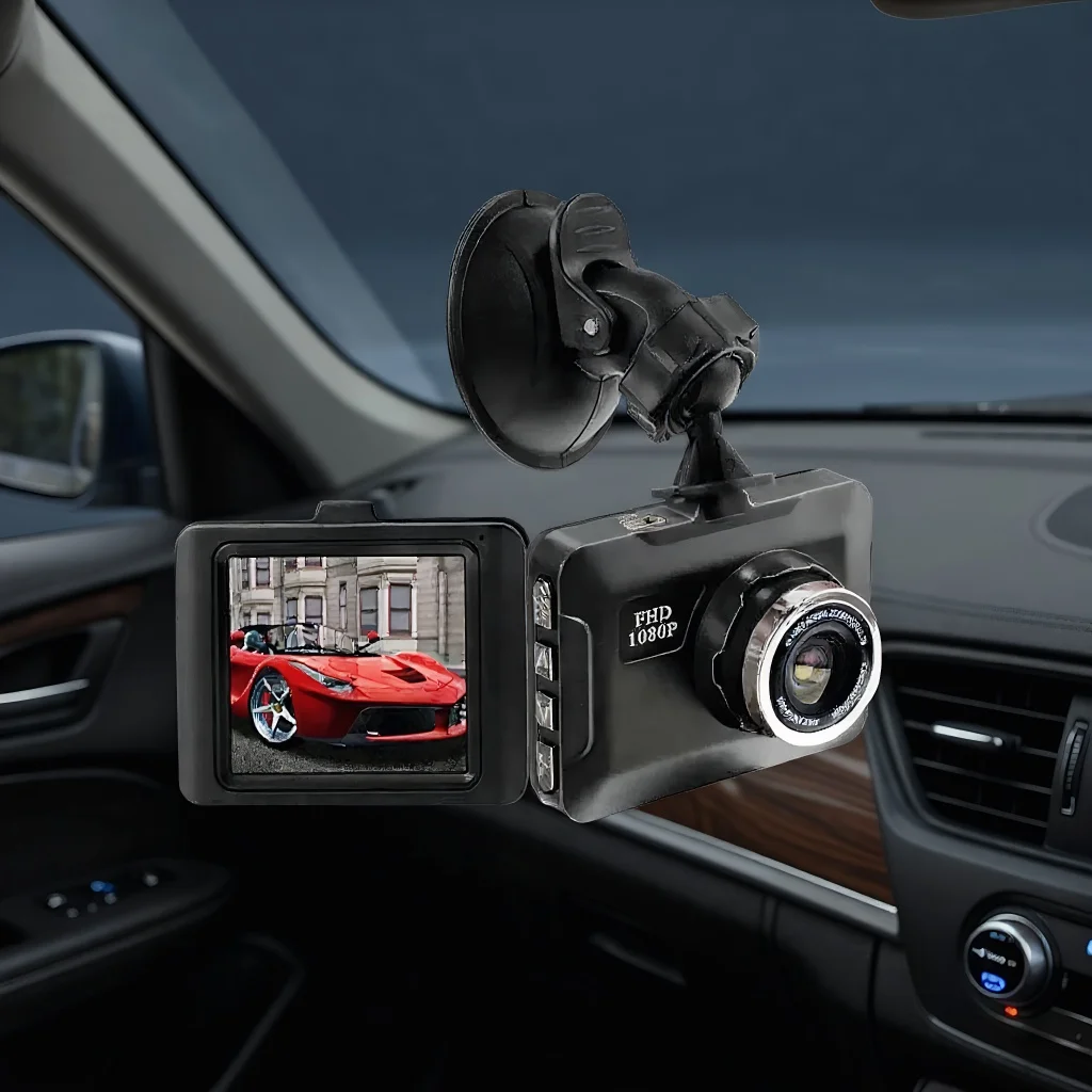 

​ ​ Автомобильный видеорегистратор FHD 1080P — 2,0-дюймовая мини-регистратор с ночным видением и монитором парковки ​ ​