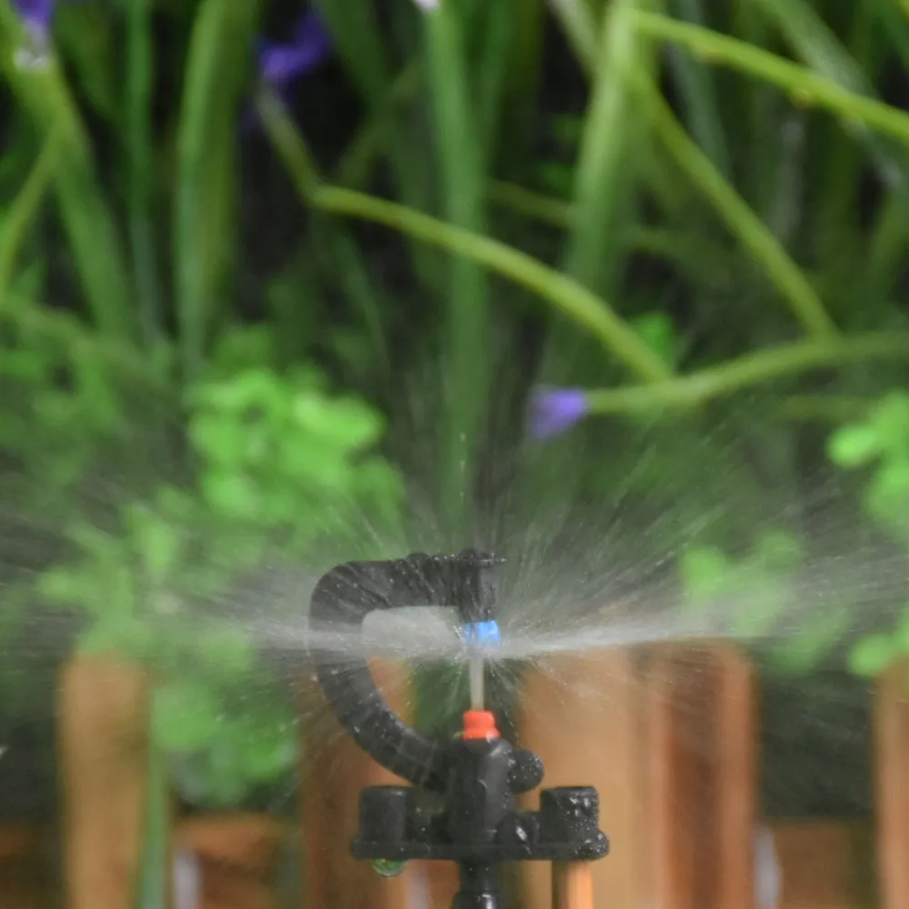 180 360 Degree Rotating Micro Sprinkler Nozzle G-Type Hanging Nozzle For Garden Greenhouse Irrigation