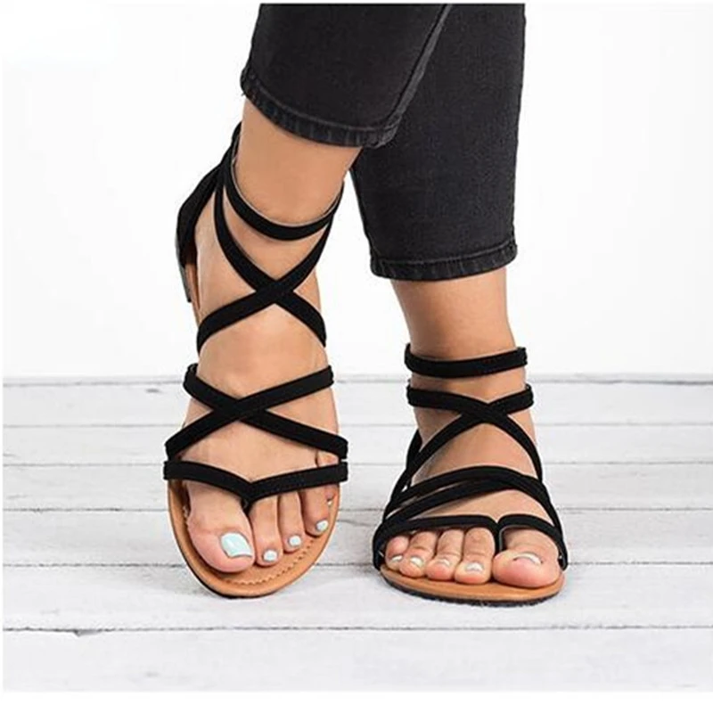 Women Flipflop Sandals 2022 New Summer Footwear Plus Size 43 Ladies Flat Sandal Female Casual Beach Shoes Comfortable Slippers