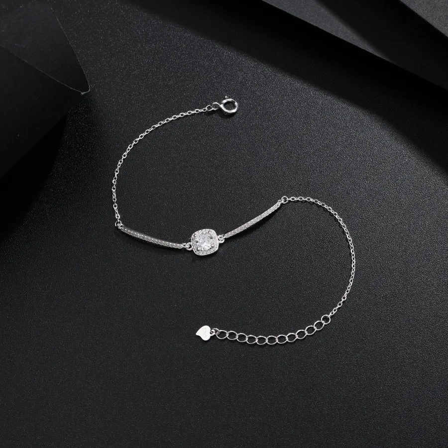 

Браслет из серебра 925 пробы 2025 для женщин, европейско-американский классический модный универсальный стиль