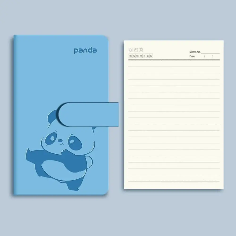 Cute A6 B6 Pocket Notebook Panda Mini Portable Handbook 192 Pages Waterproof Cover Diary Book Stationery
