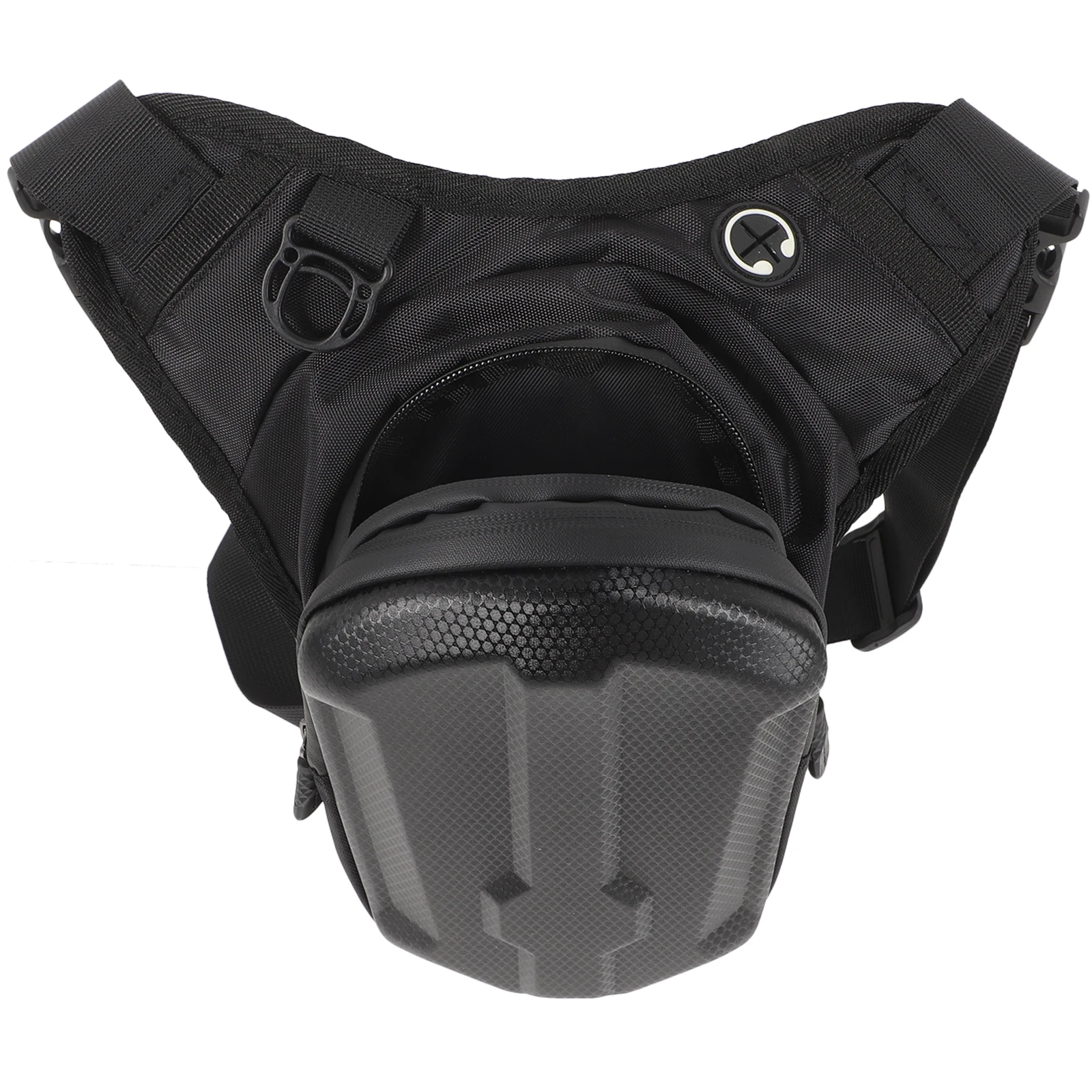 

Waterproof Leg Bag for Men Motorcycle Riders Waist Fanny Pack Outdoor Sports Drop Leg Pouch Black Durable Spacious