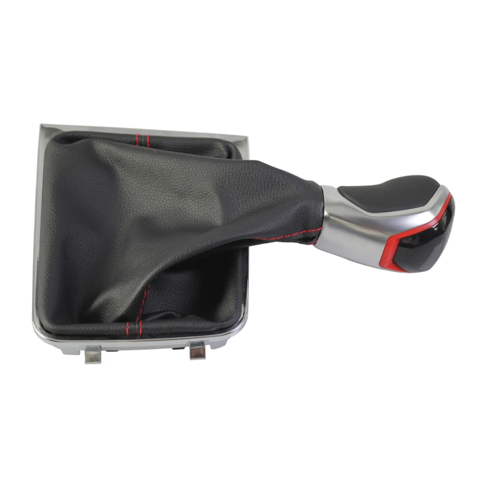 

5 6 Speed Gear Shift Knob For Daily Driving Plastic And Artificial Leather For Golf 7 MK7 As Shown In The Figure