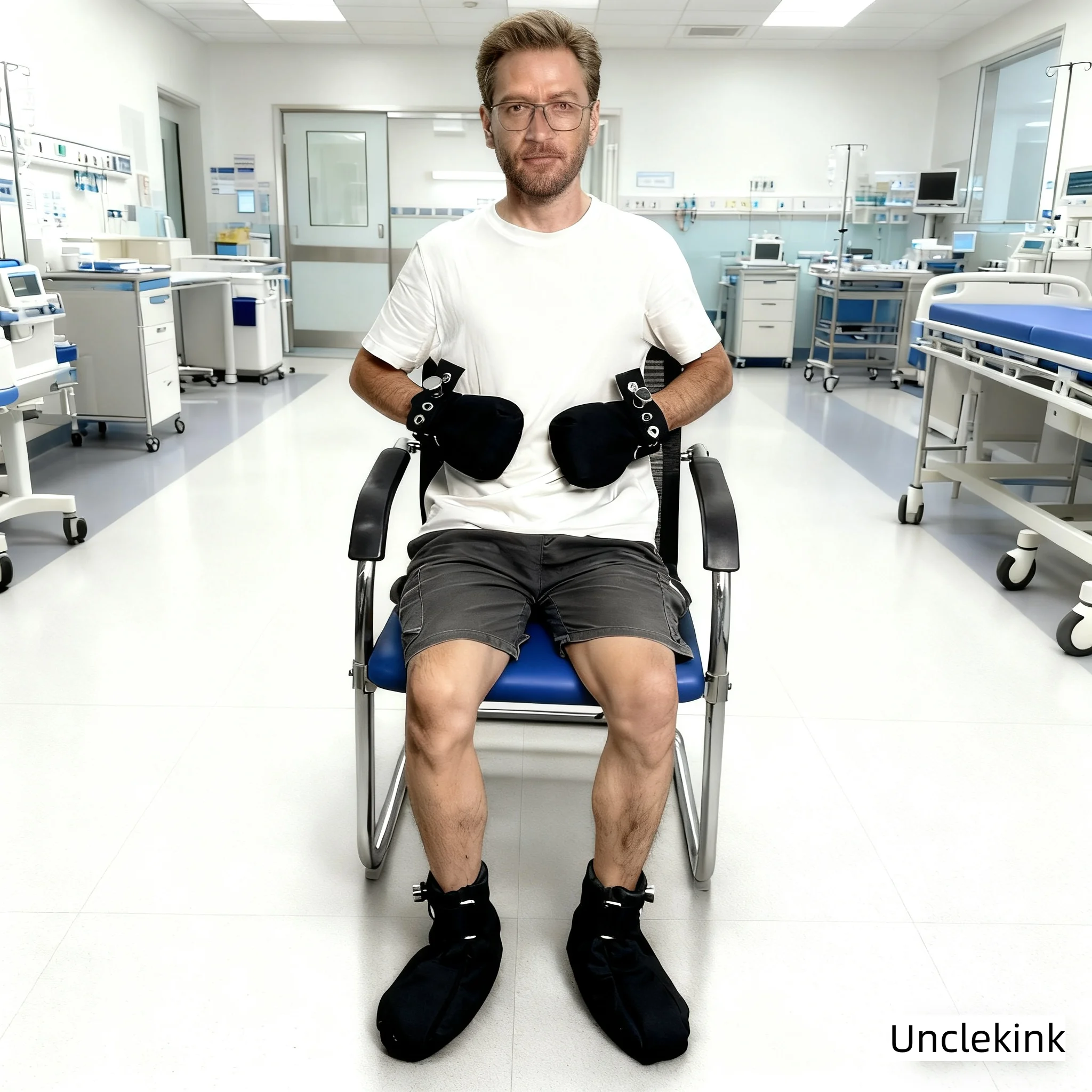 

Инструменты для удержания рук и ног, черные варежки и пинетки с хлопковой подкладкой, набор фиксаторов для психиатрических пациентов, медицинского здоровья