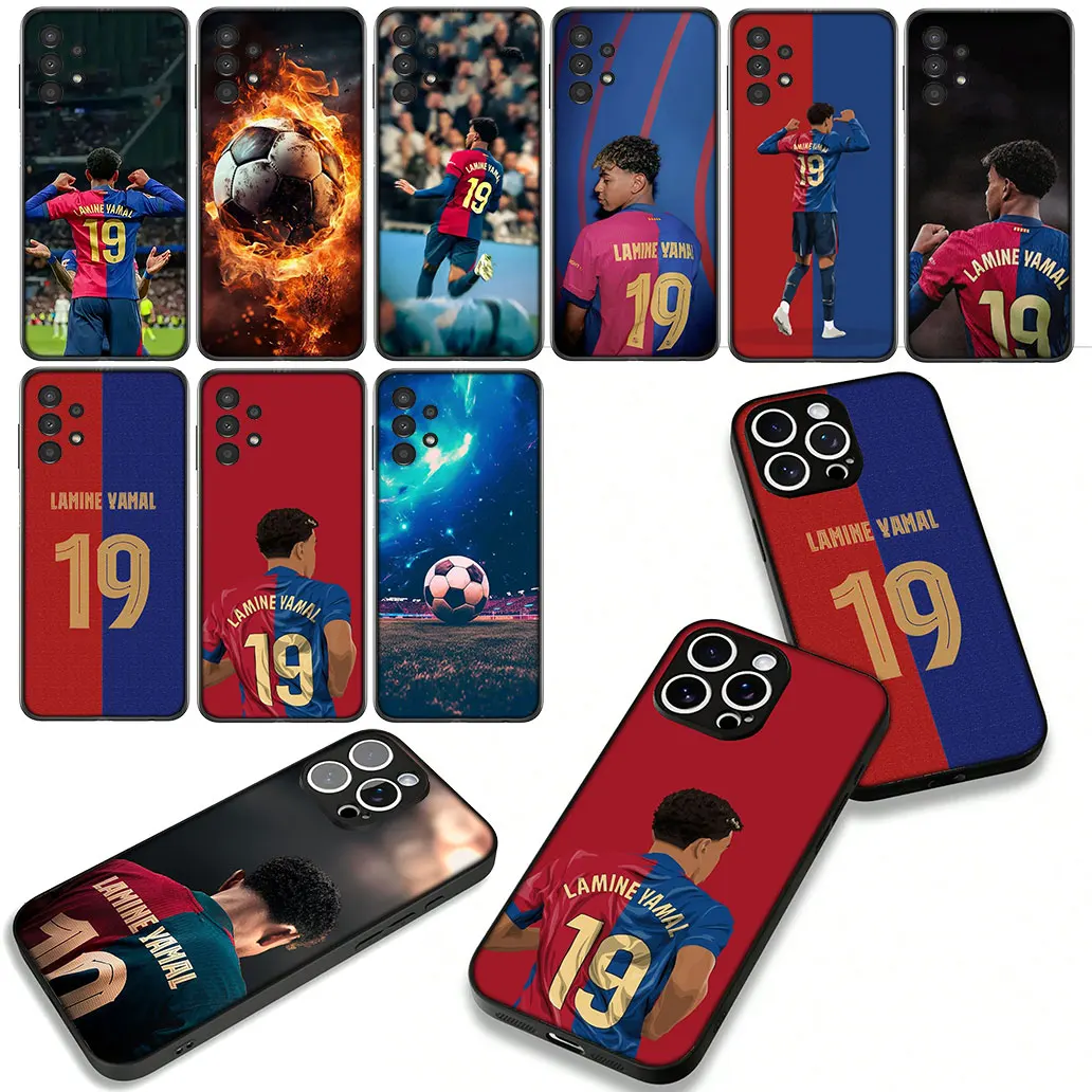 Soccer No 19 Spain Star Football No19 Case for Motorola Moto E14 E15 G04 G05 G14 G15 G54 G24 Power G34 G35 G45 G55 G75 G84 G85 #3