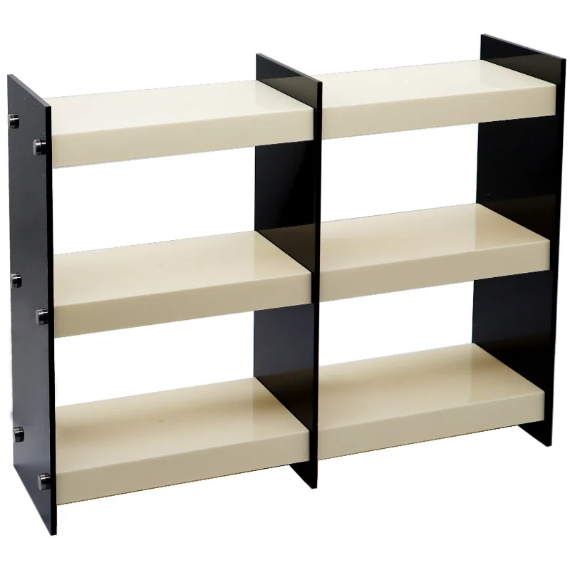 

Desktop sundries rack multi-layer acrylic cup holder dresser cosmetic storage multi-function