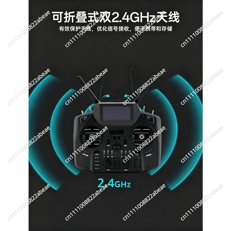 Remote Controller for FPV Drone Racing RC Model Aircraft with GX12 Connection and Hall Sensor Joystick