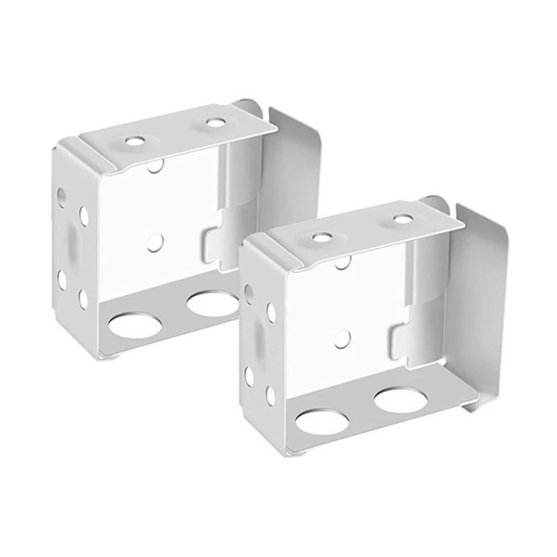 2/4x/Set 5cm Box Mounting brackets Practical Blind Brackets Easy to Use Window blind Headrail brackets for Kitchen