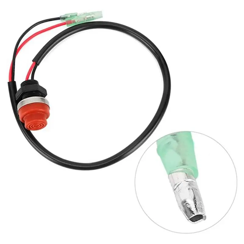 A65P-Universal Boat Outboard Engine Motor Start Kill Switch Keyless Push Button , Applicable To All For Yamaha Ships