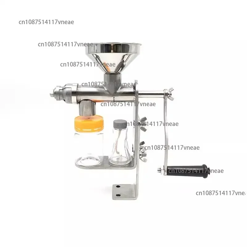 

Stainless Steel Manual Oil Presser Machine Household Rapeseed Oil Pressing Machine Vegetable Rapeseed Sesame Oil Press