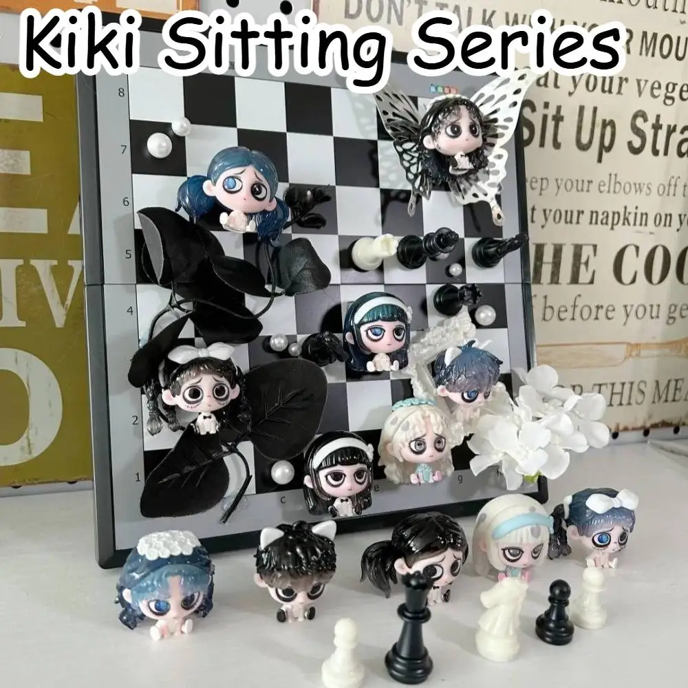 

Kiki Sitting Series Мини Слепая Коробка Аниме Периферийная Кукла Настольная Модель Коллекционные Декоративные Игрушки Модные Подарки-сюрпризы