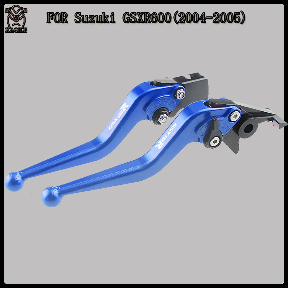 

For Suzuki GSXR600 2004-2005 Motorcycle Accessories CNC Handlebar Adjustable Folding Extendable Brake Clutch Levers