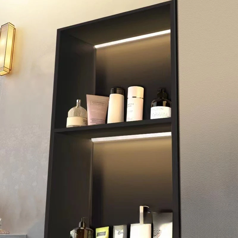 Plank, RVS, badkamer, nis, verzonken, kastschot