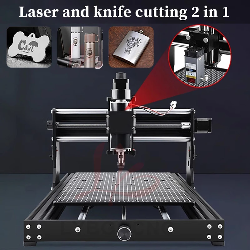 

LY 4030 PRO CNC Laser Engraving Cutting Machine 500W Compatible Wood Router Acrylic Steel Leather with Offline Controller