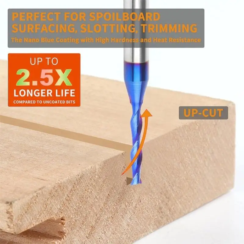 

652F High Performances Engraving Router Bit with Various Profile 1/4inch Shank for Wood Plastic Composite Materials