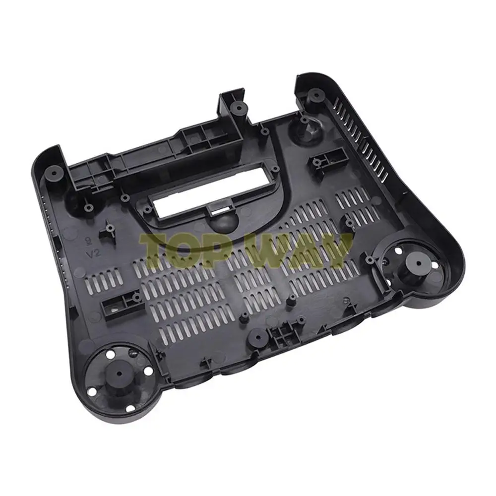 1 مجموعة استبدال البلاستيك الإسكان شل شفافة حالة متوافق مع نينتندو N64 ريترو لعبة فيديو وحدة التحكم صندوق شفاف