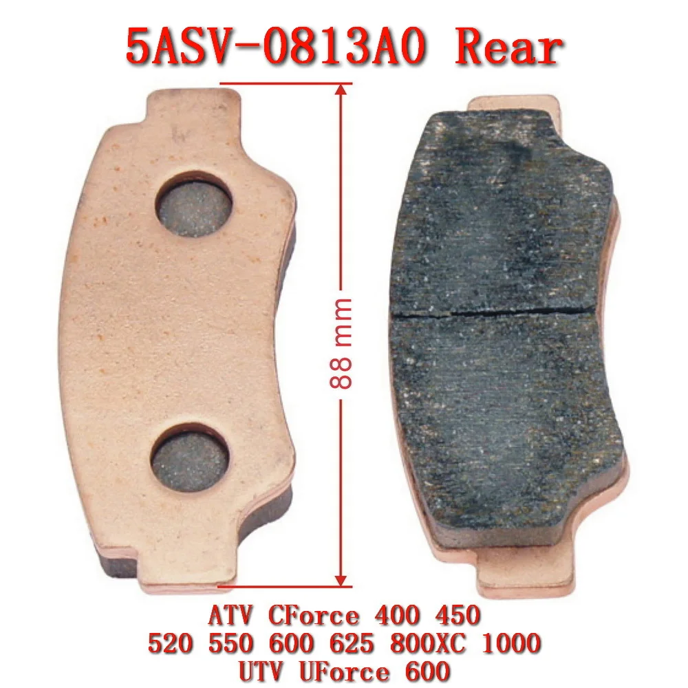 Rear Brake Sintered Pad 5ASV-0813A0 For CF Moto UTV CF600UTR CF600UU CF600UZ