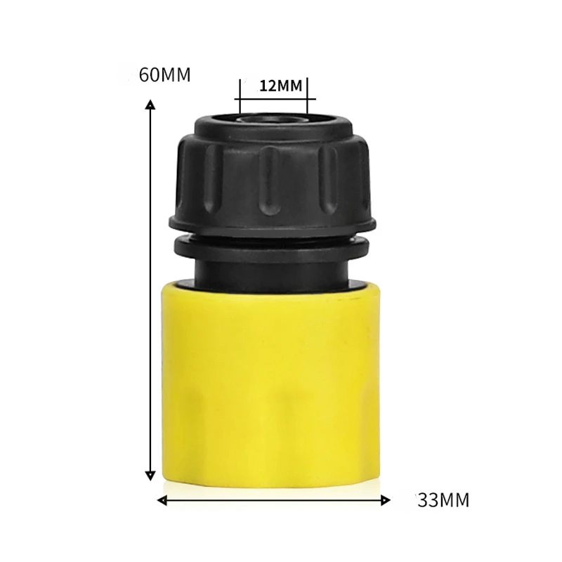 High Pressure Car Washing Machine Inlet Connector Filter Net Filter Transparent Pacifier Self-locking Connector