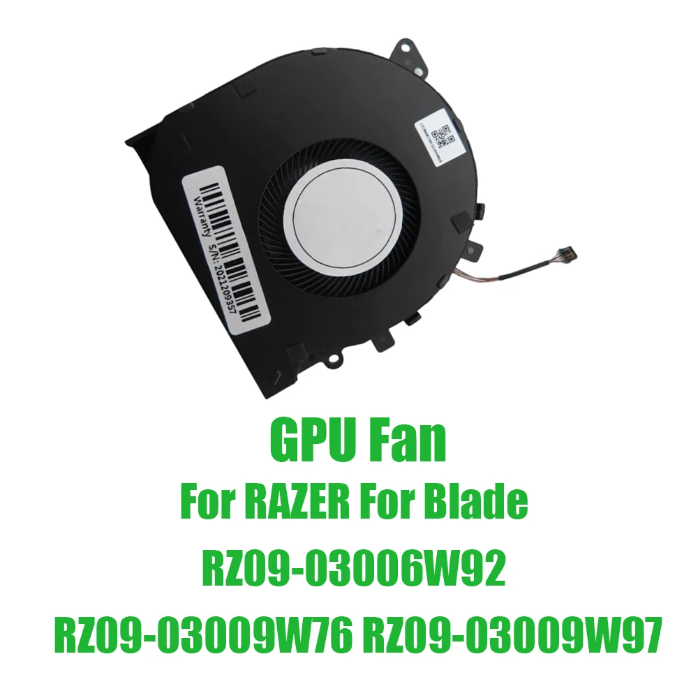 For RAZER For Blade RZ09-03006W92 RZ09-03009W76 RZ09-03009W97 5V 0.5A Replacement Laptop GPU Fan